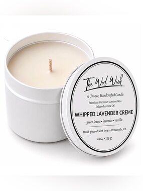 “The clean candle “ Whipped Lavender Creme  - 4oz tin